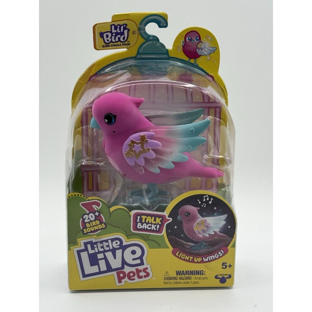 Little Live Pets Lil Bird Skyler Interactive Light Up Wings NEW Sealed